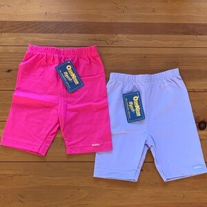 OshKosh B'gosh Kid’s Vibrant Pink and Soft Purple Shorts - Size 6